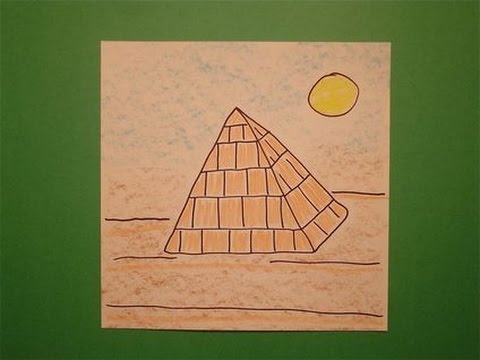 480x360 Let's Draw An Egyptian Pyramid!