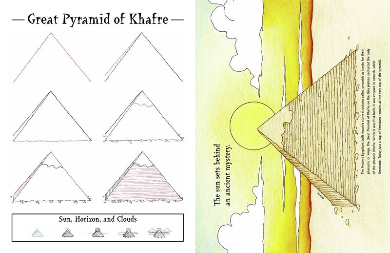 800x518 Ralph Masiello's Ancient Egypt Drawing Book Charlesbridge