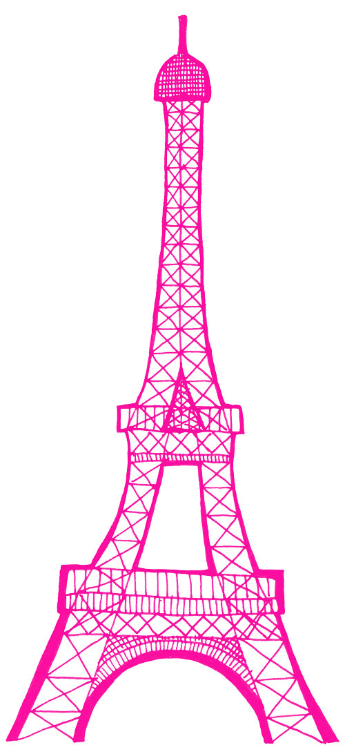 500x1092 Eiffel Tower Drawing Archives