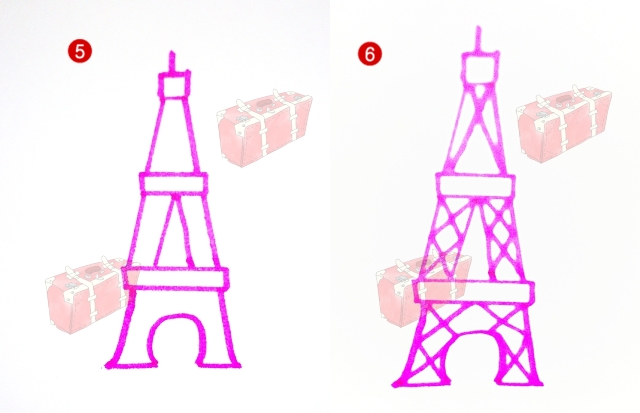 640x413 Draw The Eiffel Tower Easily P A S S I O N