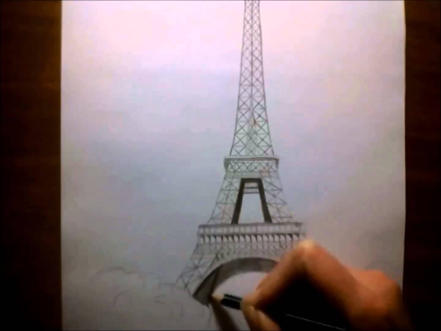 1440x1080 How To Draw The Eiffel Tower