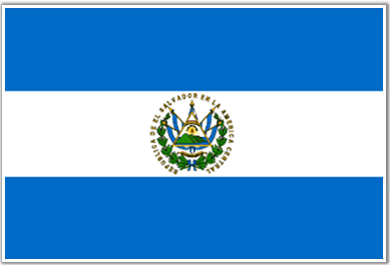 390x265 Flag Of El Salvador, El Salvador Flag
