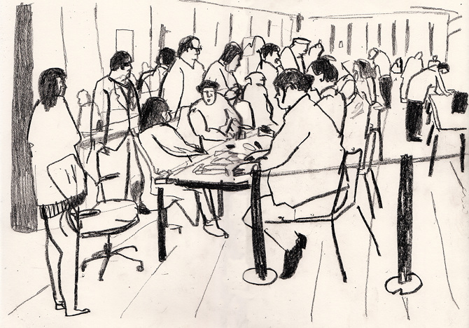 670x468 Election Drawings, Topolski Studio