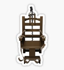 210x230 Electric Chair Drawing Stickers Redbubble