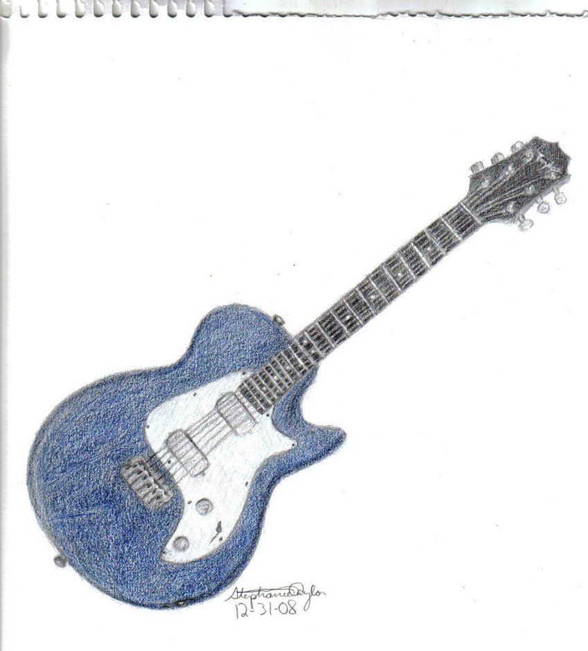 849x940 Electric Acoustic Guitar By Stephieeee13445