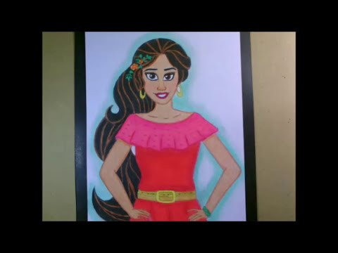 480x360 Draw Elena Of Avalor (Speed Drawing)