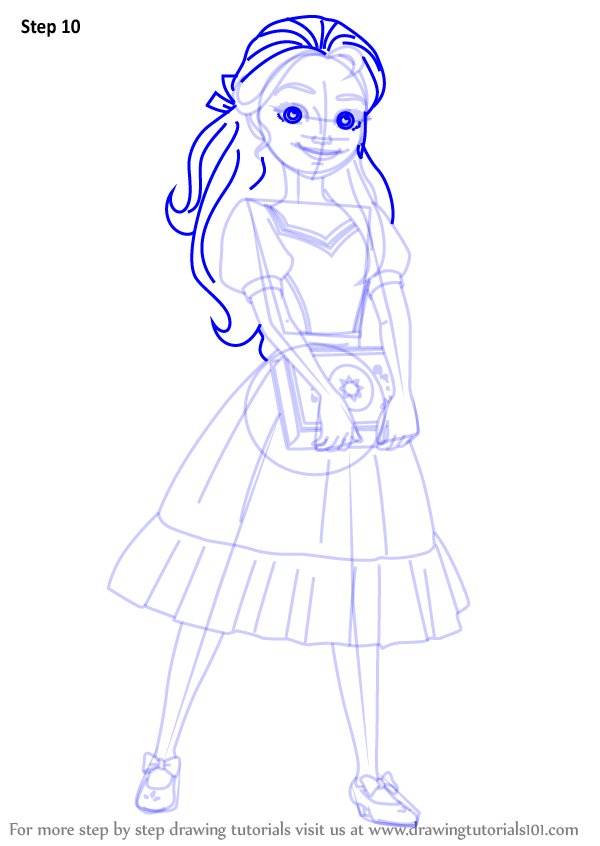 600x846 Learn How To Draw Princess Isabel From Elena Avalor (Elena