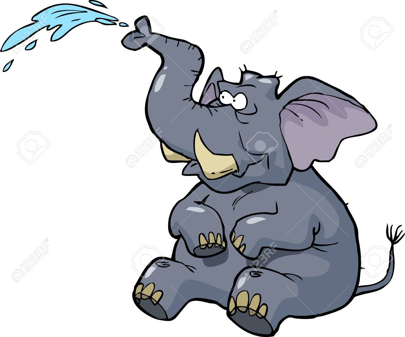 1300x1082 Cartoon Elephant Stock Photos. Royalty Free Business Images