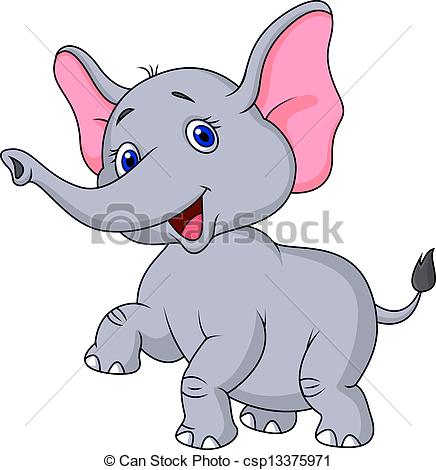 436x470 Vector Illustration Of Elephant Cartoon Dancing Vectors