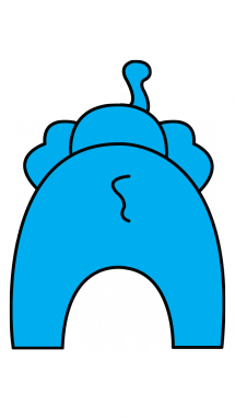 215x382 How To Draw An Elephant, Wild Animals, Easy Step By Step Drawing