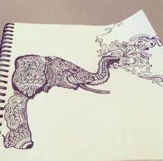 236x233 How To Draw An Elephant Head, African Elephant Step 3 Makeup