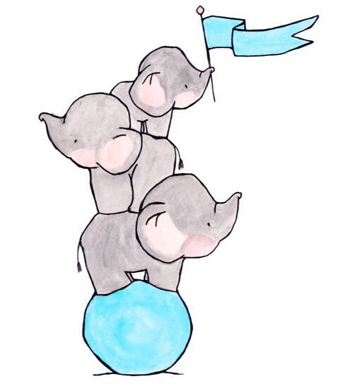 492x546 Pictures Cute Elephant Drawings,