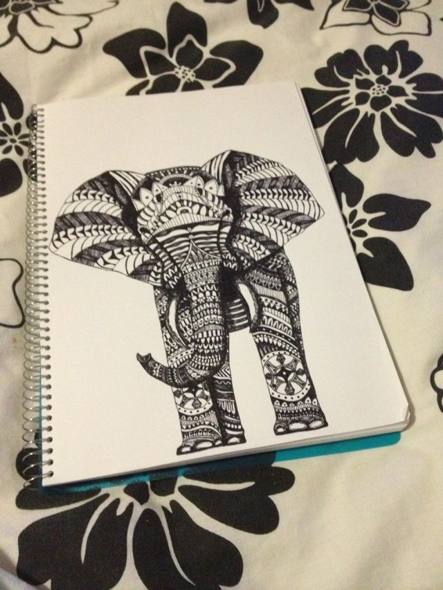 640x853 Tribal Elephant Art Tribal Elephant And Body Art
