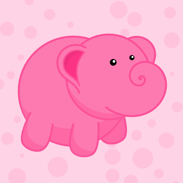 600x600 How To Draw An Adorable Elephant In Inkscape Goinkscape!