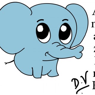 320x320 Tag For Elephant Easy Drawing Learn How To Draw A Baby Elephant