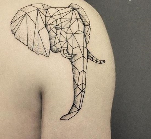 600x553 65 Badass Elephant Tattoo Ideas For Both Men And Women