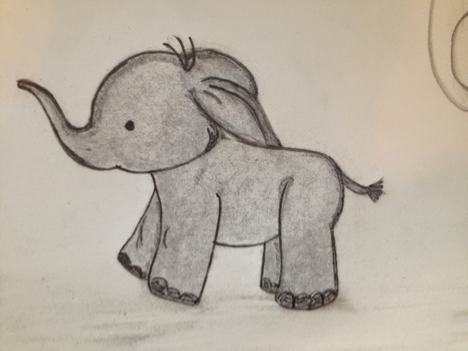 1600x1200 Lifelooklens Baby Elephant Drawings