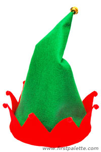 200x300 Christmas Elf Hat Craft Kids' Crafts