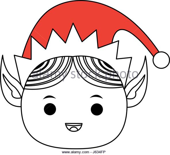 592x540 Elf Hat Drawing Stock Photos Amp Elf Hat Drawing Stock Images