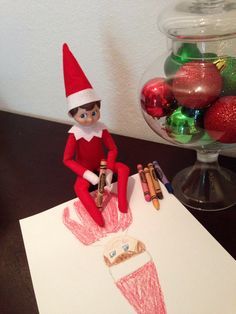 Elf On The Shelf Drawing at GetDrawings | Free download