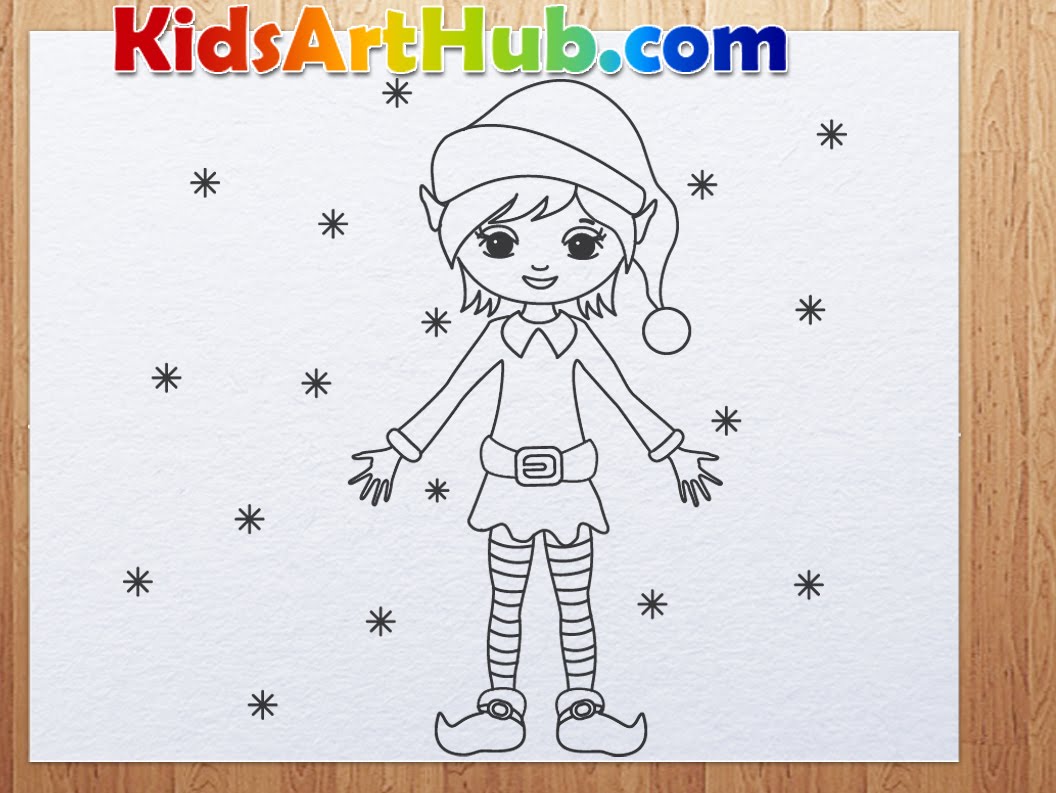 1056x793 How To Draw Elf