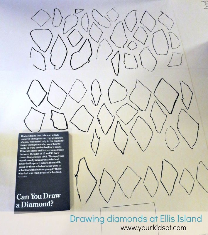 709x800 Drawing Diamonds On Ellis Island. Your Kids Ot Your Kids Ot