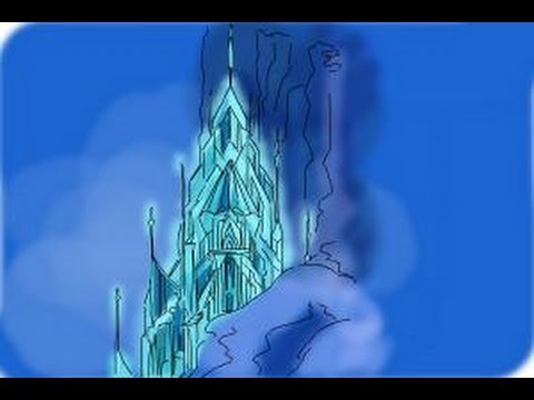 480x360 How To Draw Elsas Ice Palace, Ice Castle