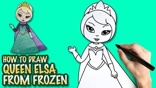 320x180 How To Draw Disney Elsa Frozen Step By Step Cute