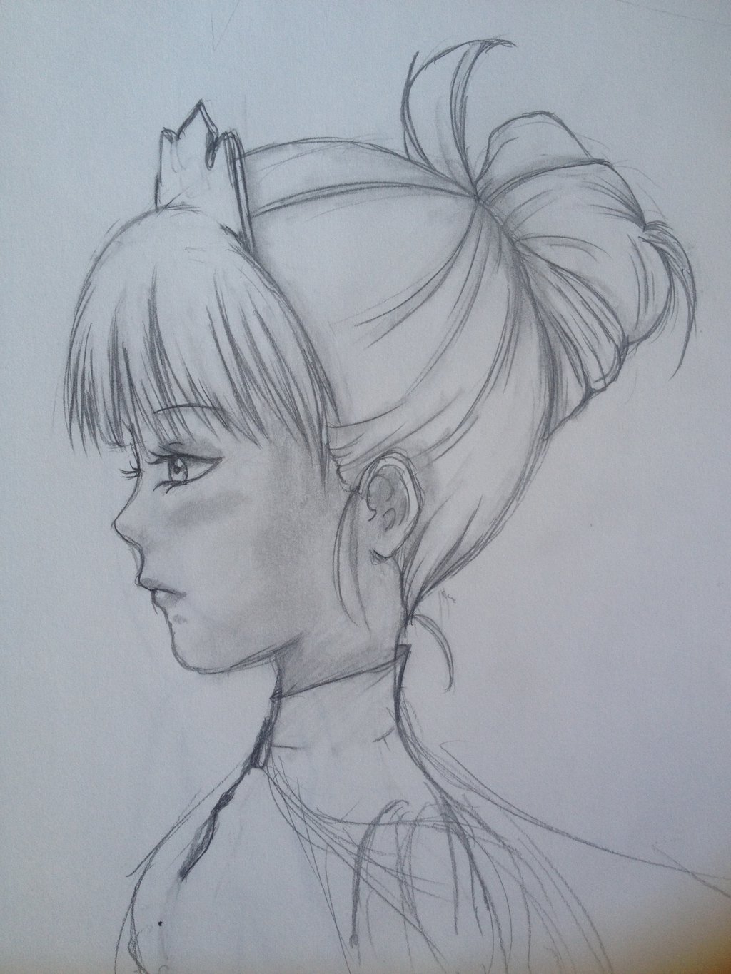 1024x1365 Pencil Drawing 9 Queen Elsa By Flamyxchan