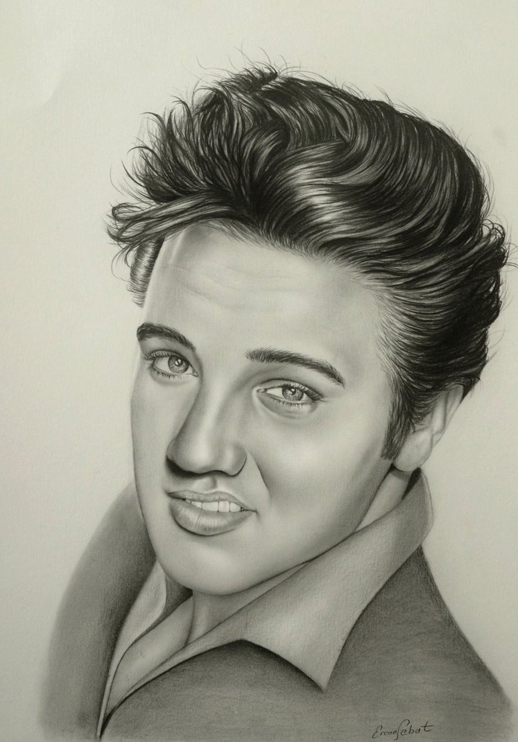 747x1070 Elvis Presley By Ercansebat