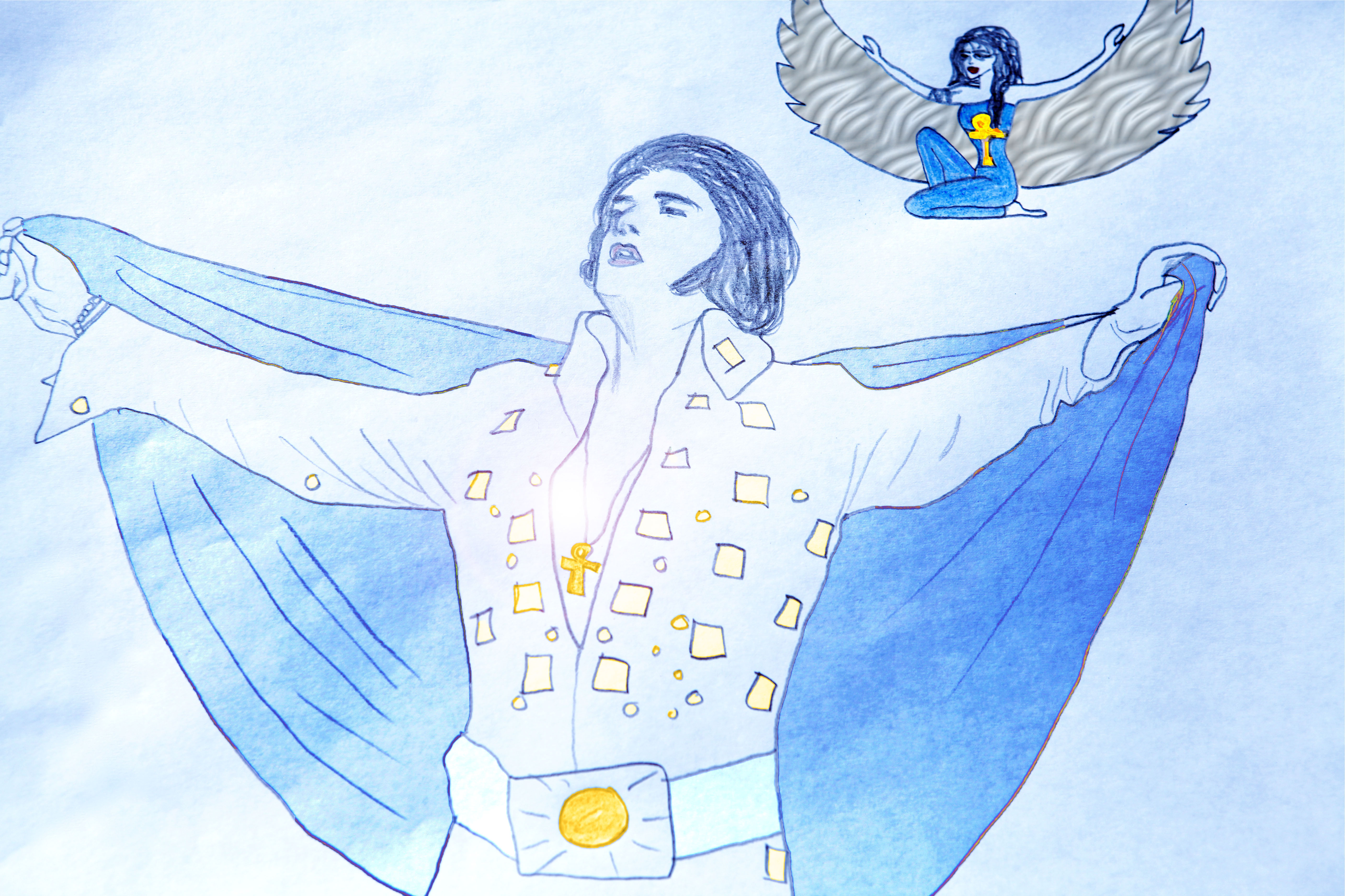 5616x3744 Mr. Horus Elvis Presley 777 Archangel Michael 777