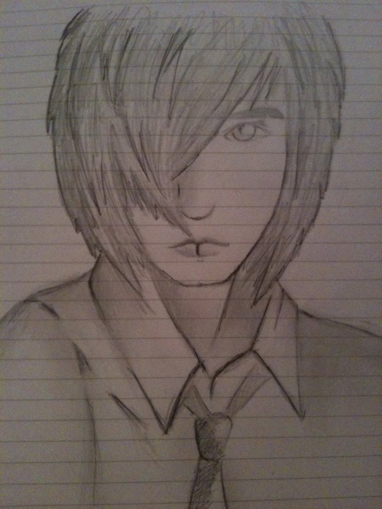 774x1032 Emo Boys Sketches Emo Boy By ~andrewphoenix91