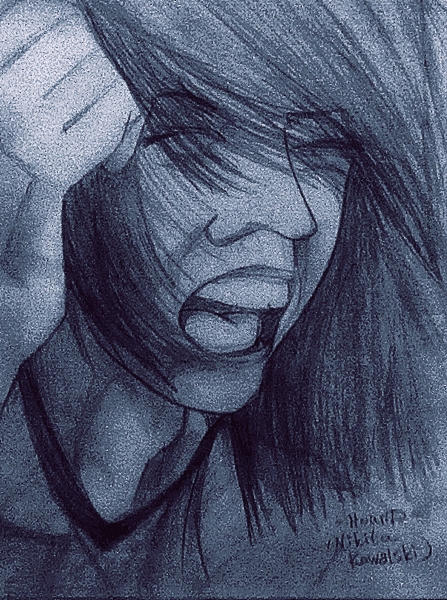 447x600 Stop Cry, Little Emo Boy By Ayanamihound