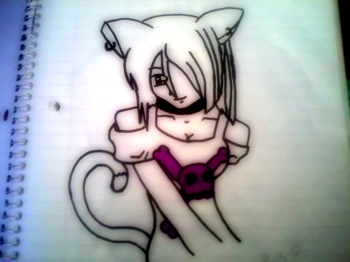 720x540 Emo Cat Girl By Nickybug1
