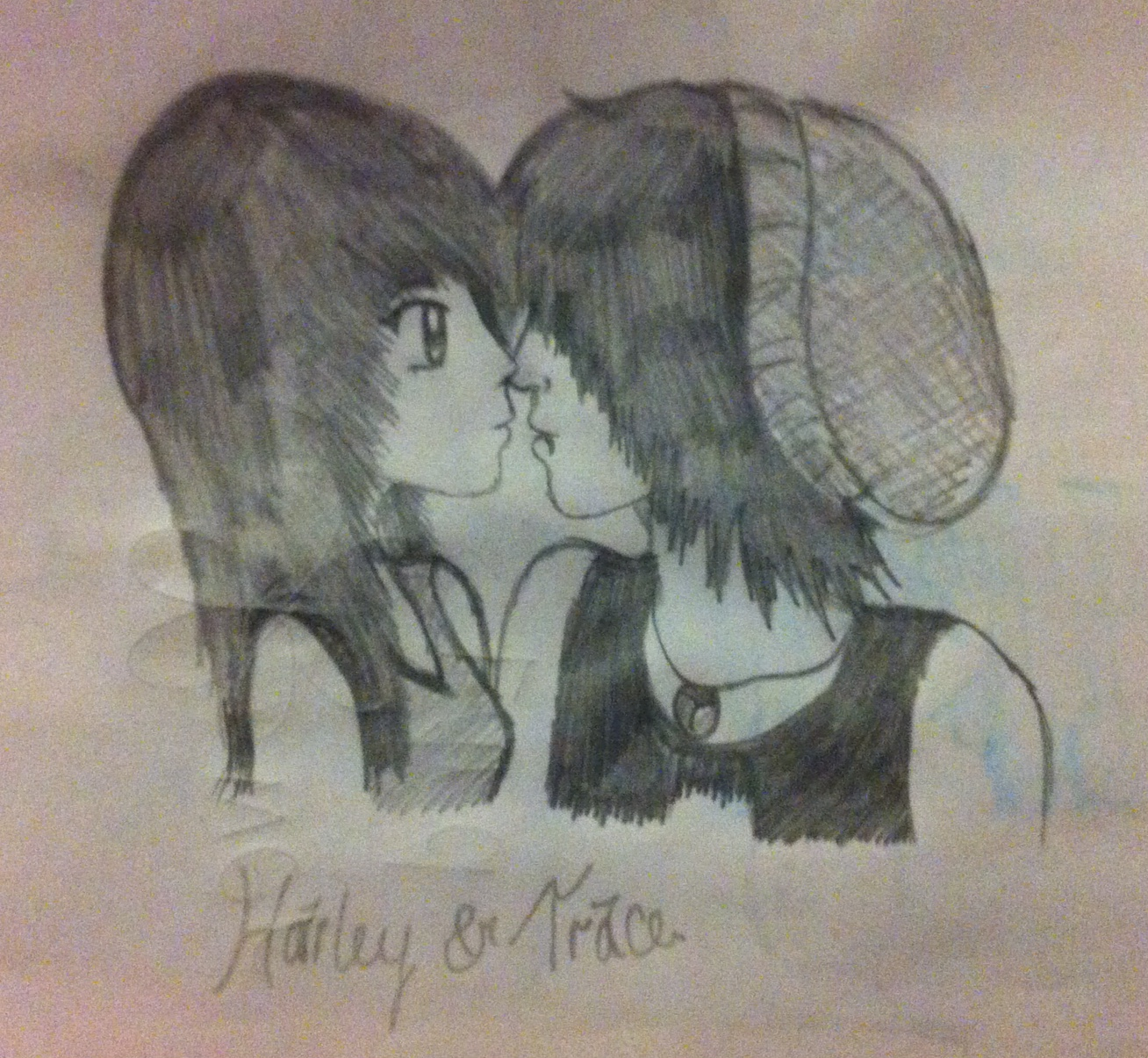 1308x1205 Emo Couple Drawing My To Be Relationship Emo