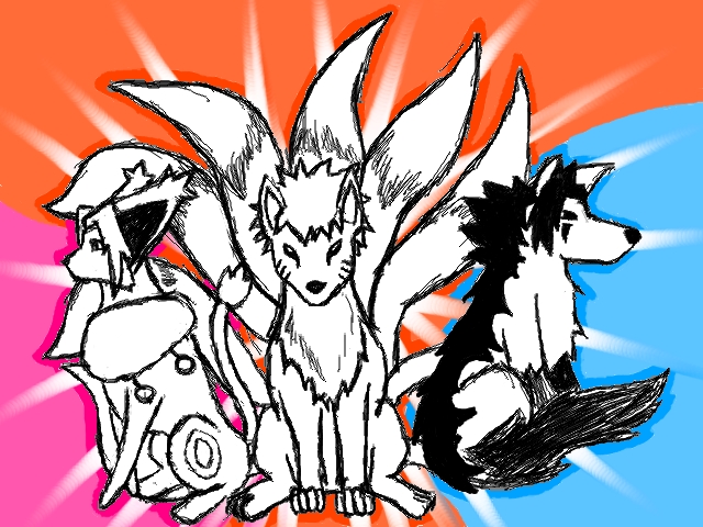 640x480 Naruto Pokemon Crossover By Emo Girl Alexauchiha