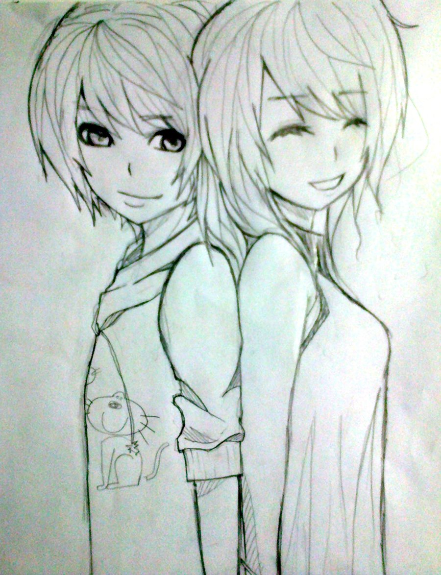900x1174 Photos Girl And Boy Friendship Drawings,