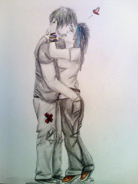 480x640 Emo Love By Moonservant