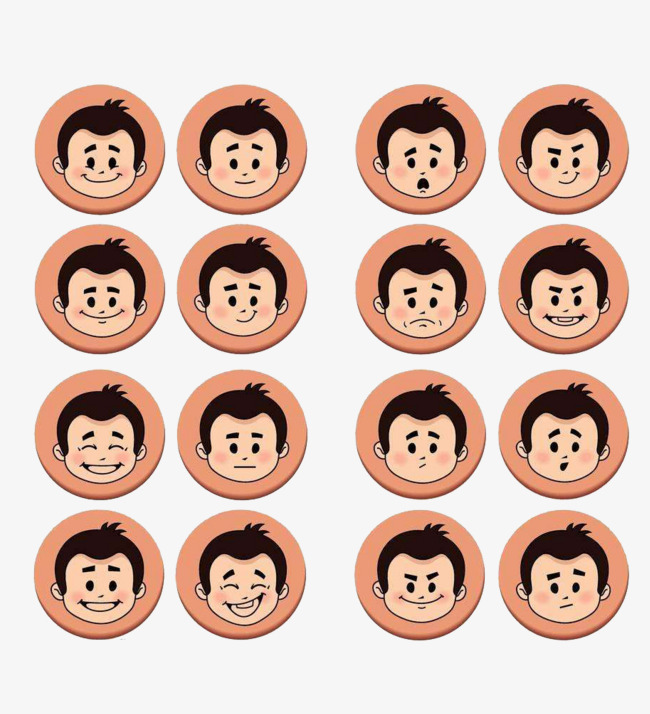 650x714 Multi Emoticons Icon, Decorate, Emoticon, Cartoon Hand Drawing Png