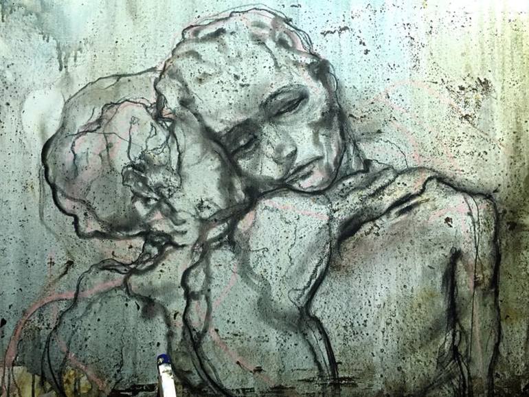 770x578 Saatchi Art Emotional Drawing By Nimit Tungsatjit