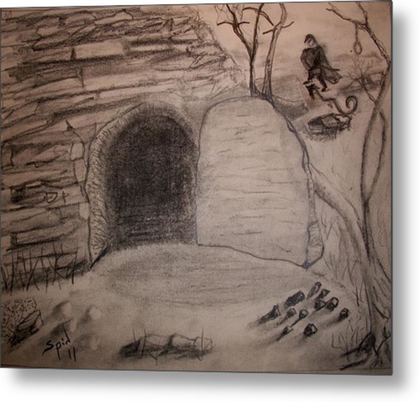 600x576 Empty Tomb Drawing By Spencer Joyner