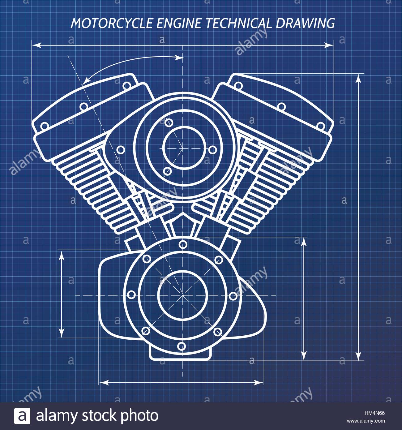 1300x1390 Technical Drawings Of Motorcycle Engine. Motor Engineering Concept