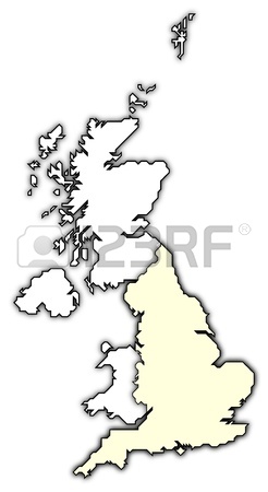 246x450 Raster Illustration Uk Map Outline Drawing. England Map Line