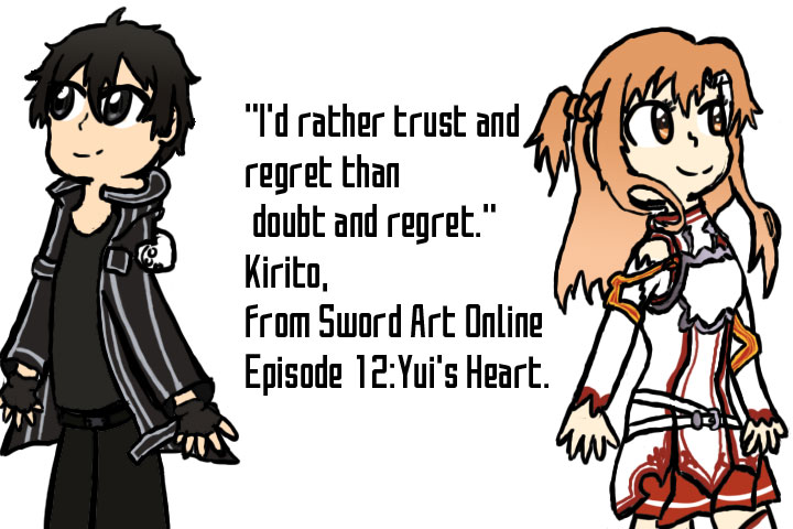 720x480 Kirito And Asuna Quote Drawing For English By Dansenhedgehog