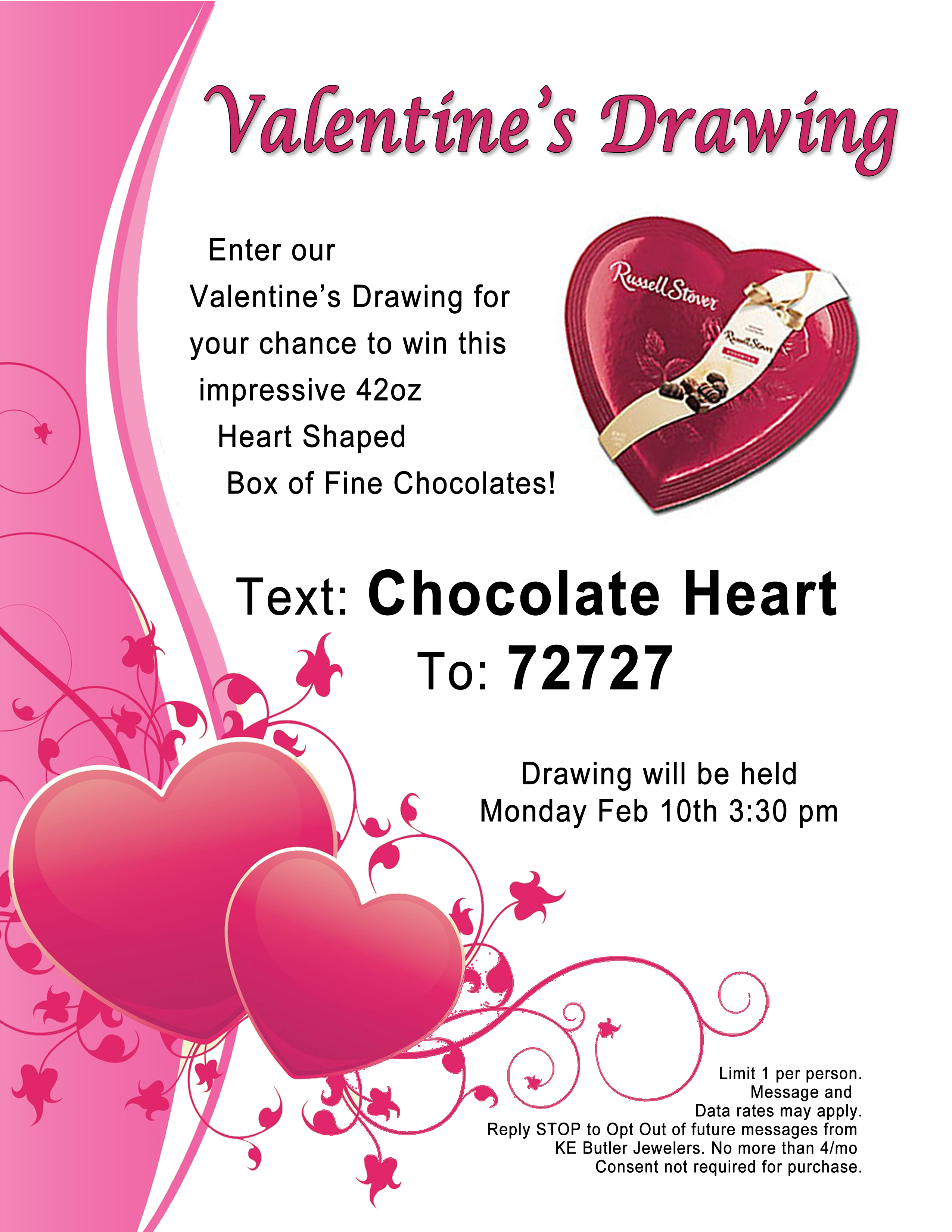 2550x3300 Enter To Win Ke Butler's Valentine's Day Drawing Thechamber