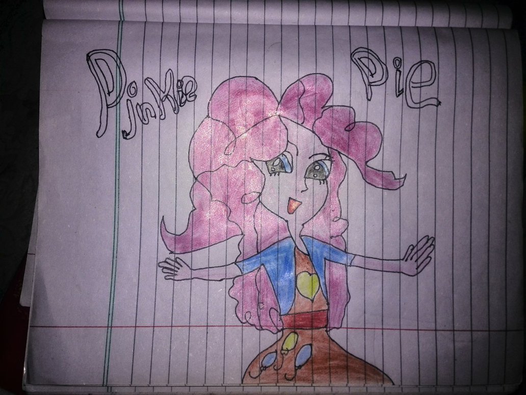 1032x774 My Little Pony Equestria Girls Pinkie Pie Drawing By Noirtuc