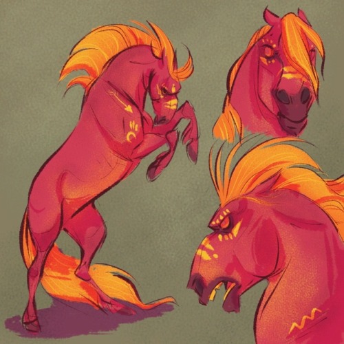 500x500 Equine Drawing Tumblr