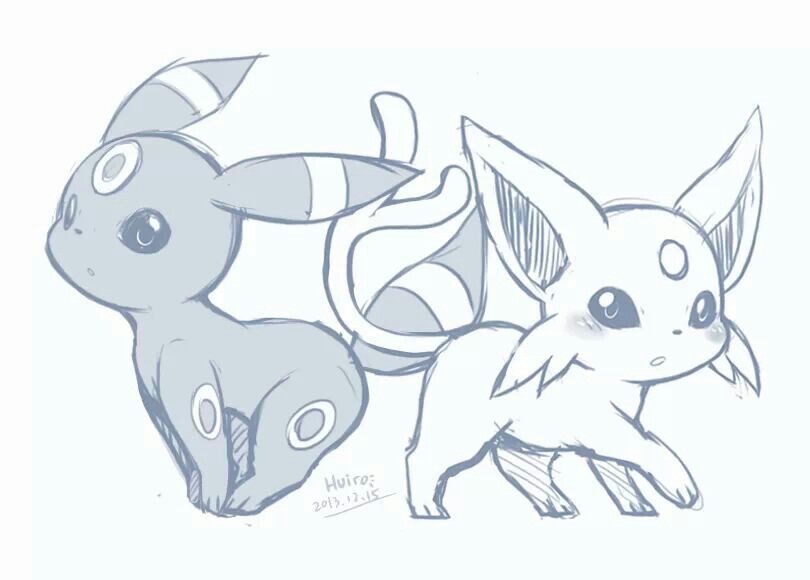 810x580 Espeon Umbreon Pokemon Anime