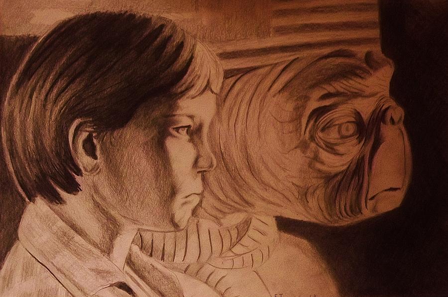 900x596 And Et Drawing By Edward Campbell