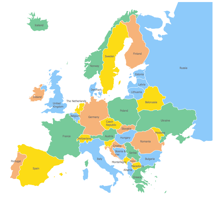 743x685 Best Photos Of Europe Map Drawing